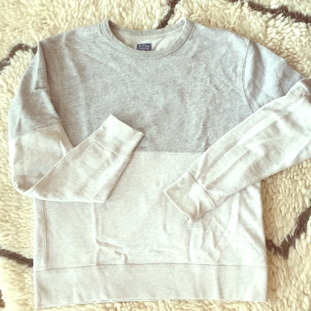 Two-toned grey JCrew Noodie